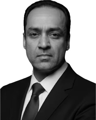 Retrato de Hassam Aslam Shad