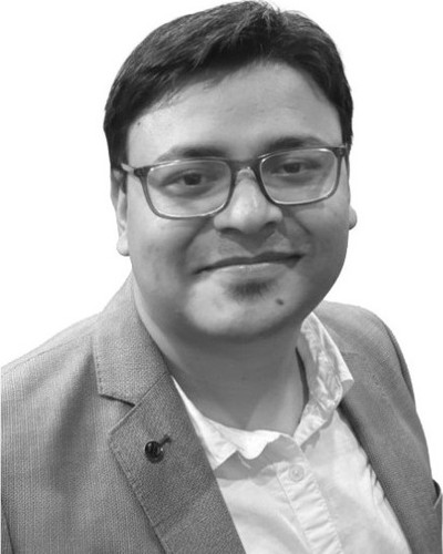 Retrato de Arka Majumdar