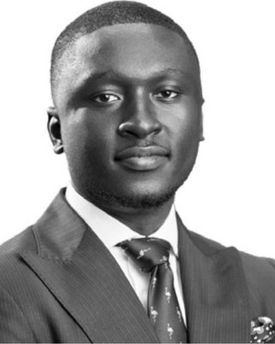 Retrato de Godwin Ofosuhene Nkrumah