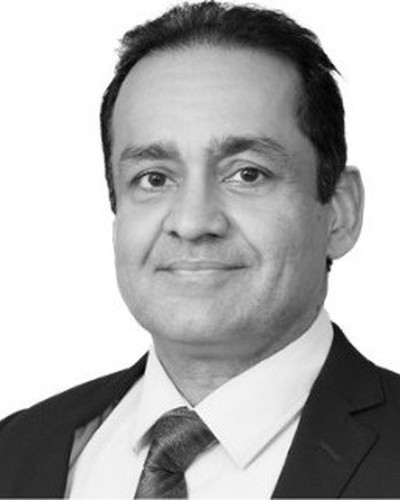 Retrato de Hassan Aslam Shad
