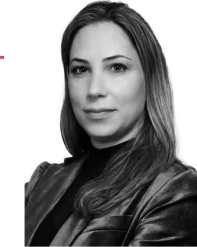Retrato de Monita Barghachieh