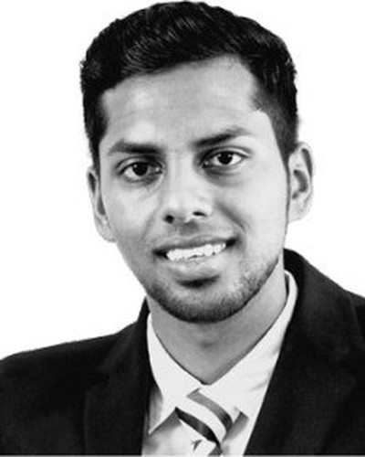 Retrato de Suhail Ebrahim