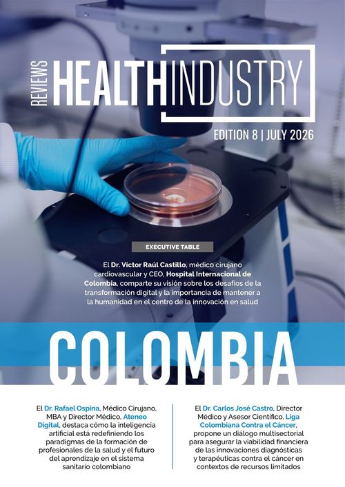 Portada de Health Industry Reviews, Colombia Edition 8, July 2026