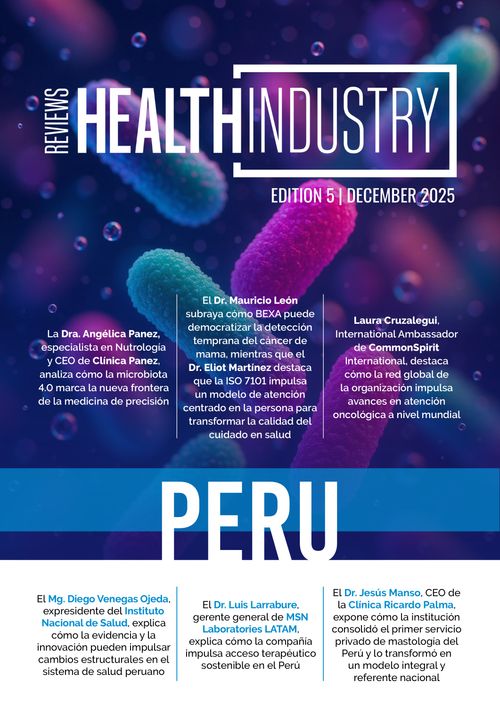 Portada de Health Industry Reviews, Perú Edition 5, December 2025