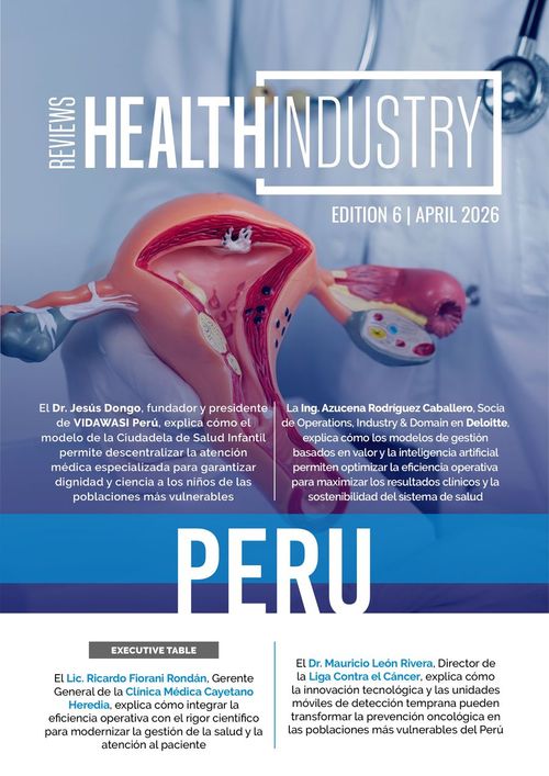 Portada de Health Industry Reviews, Perú Edition 6, April 2026