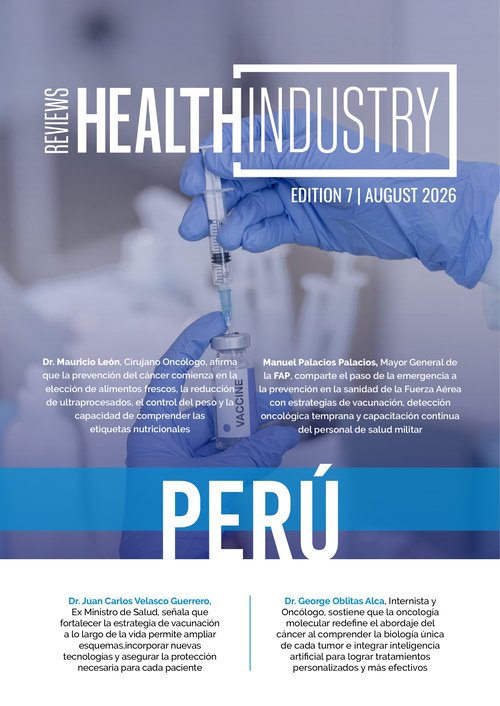 Portada de Health Industry Reviews, Perú Edition 7, August 2026