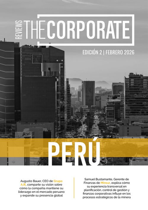 Portada de The Corporate Reviews, Perú Edicion 2, Febrero 2026