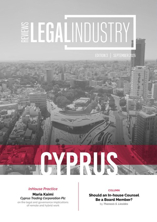 Portada de The Legal Industry Reviews, Cyprus Edition 3, September 2026