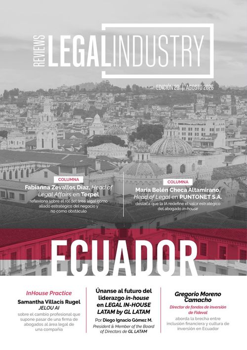 Portada de The Legal Industry Reviews, Ecuador Edition 20, August 2026
