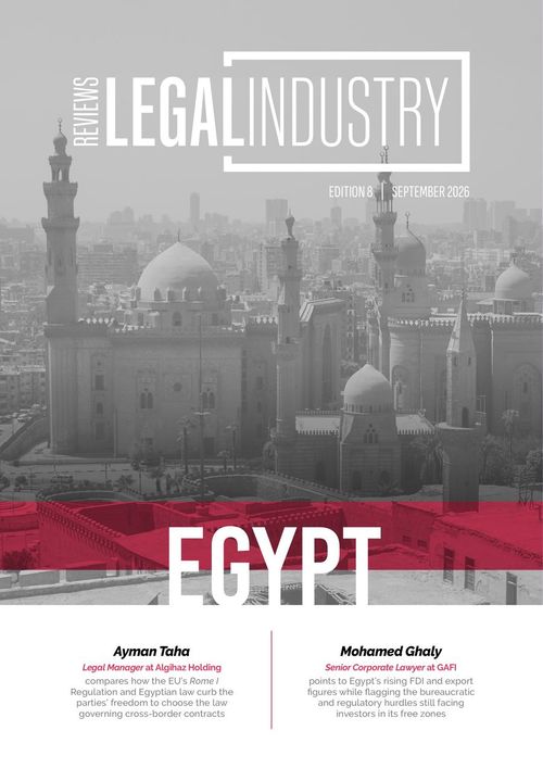 Portada de The Legal Industry Reviews, Egypt Edition 8, September 2026