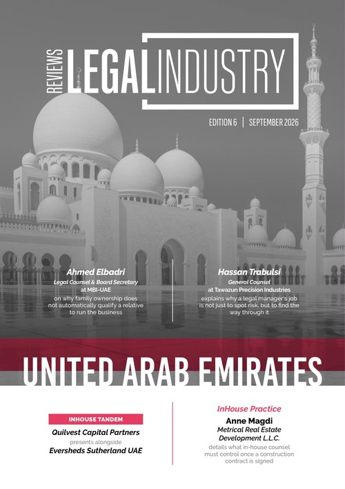 Portada de The Legal Industry Reviews, UAE Edition 6, September 2026